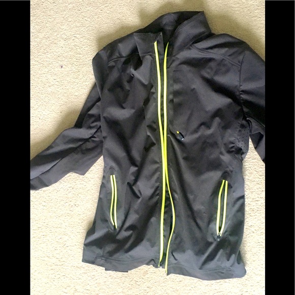 Gray running jacket - Picture 1 of 5